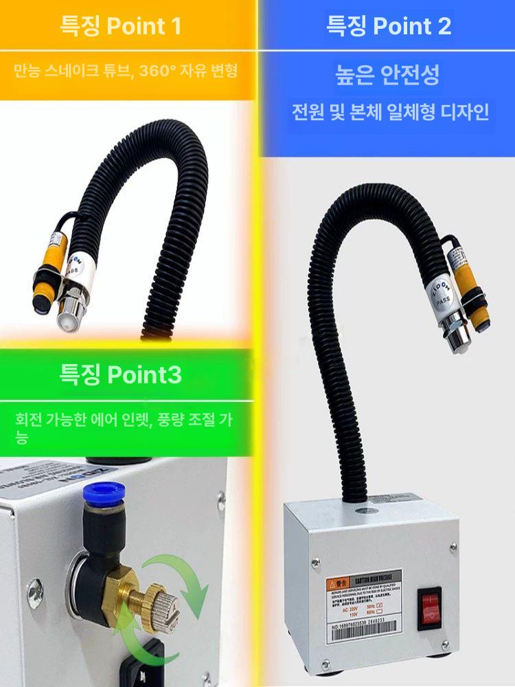 산업용 집진기 먼지흡입 분진 진공청소기 습식 흡입기 제거 사이클론 작업장 목공용 - 상세 이미지 2