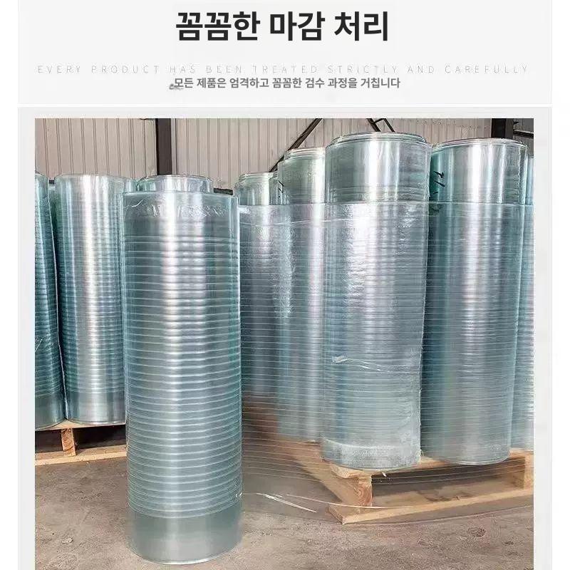 테라스 롤 폴리카보네이트 평판 판넬 지붕재 골판 보드 채광 너비 패널 광확산 폭 - 상세 이미지 3