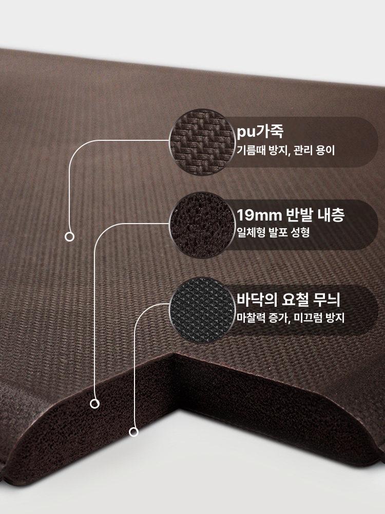 발매트 주방 피로방지 발판 싱크대 대형 매트 - 상세 이미지 4