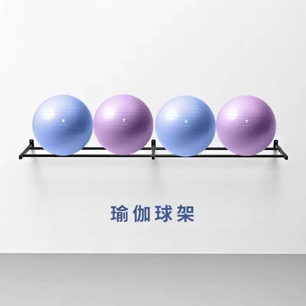 벽걸이 짐볼거치대 미니 요가 보관대 피트니스 홀더 정리대 필라테스 스탠드 수납 - 상세 이미지 2