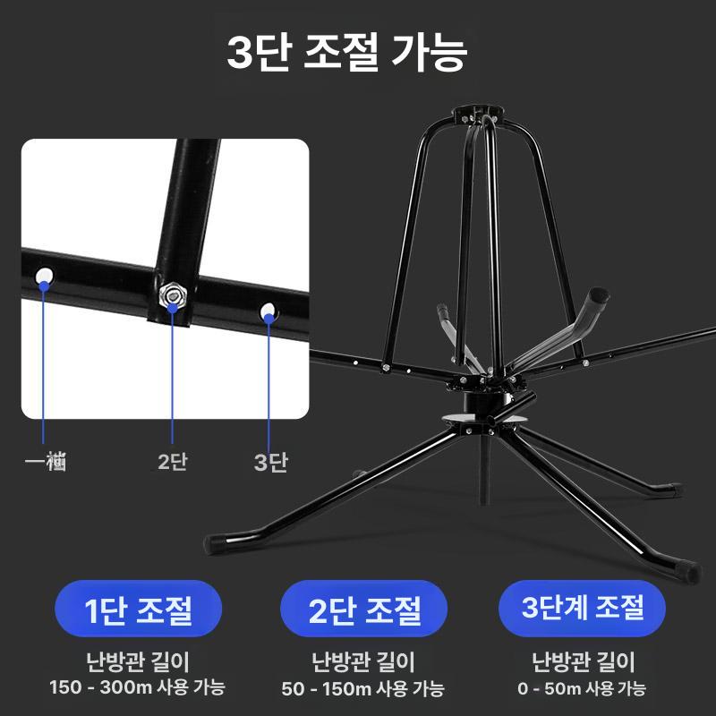 배선기 풀링기 난방 정리 받침대 포설기 보일러 권선기 산업용 돌림 엑셀호스 공사 - 상세 이미지 4