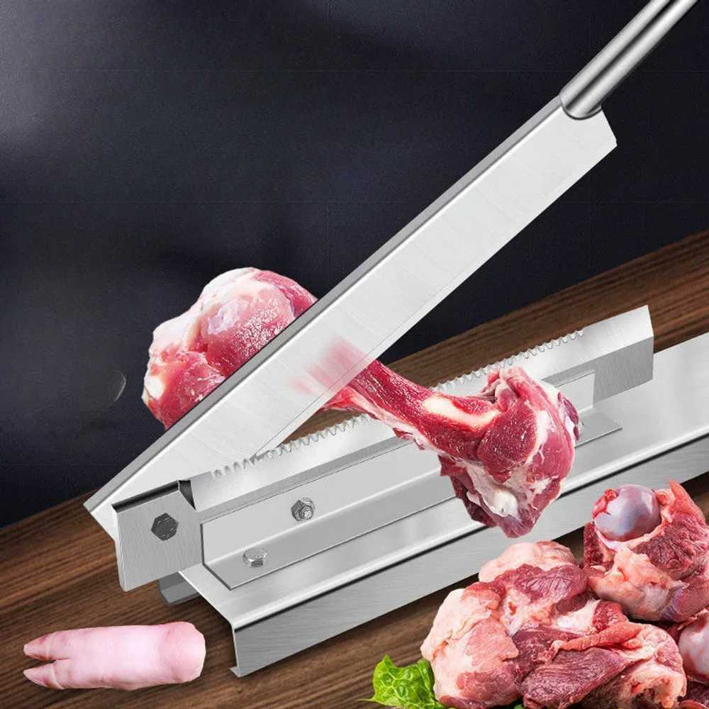 육절기 후지 단두대 고기 칼 냉동 탁상용 슬라이서 사골 골절기 뼈절단기 뼈슬라이스 - 상품 이미지