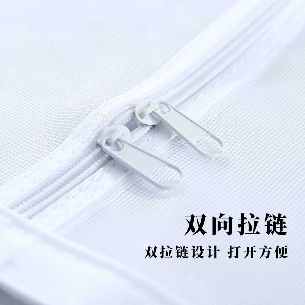 방묘창 부착식 지퍼형 방범창 중문 방문 네트망 방묘문 고양이방충망 애견망 현관 - 상세 이미지 4