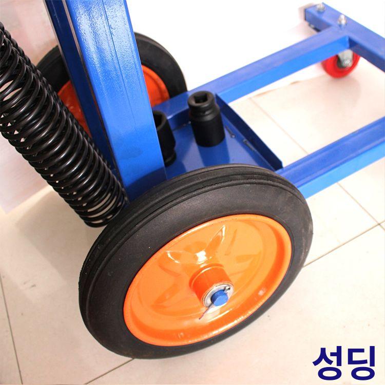 임팩 거치대 대형 착암기 에어랜치 타이어 렌치 스탠드 정비소 지지대 휠 탈착 스프링 - 상세 이미지 4