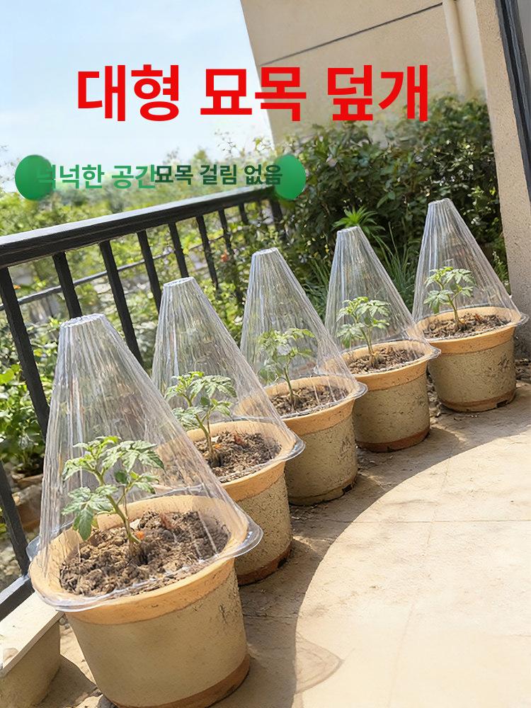 덮개 식물투명온실 사각 텃밭 뼈대 접지 못 원예 두꺼워진 비닐 농업용 농사용 지주대 - 상세 이미지 2