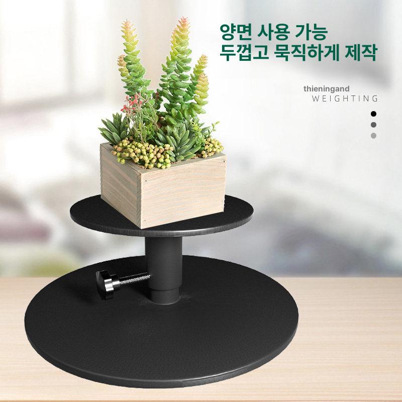 분재작업대 책상 다듬기 조경 공방 테이블 선반 작업 꽃꽂이 스테인리스스틸 작업대 나무 - 상세 이미지 5