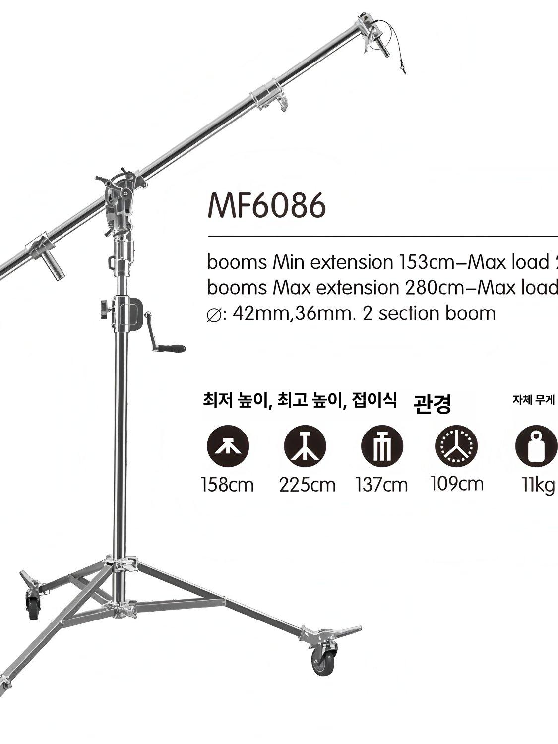 바퀴달린 삼각대 휴대폰 거치대 듀얼 롤러 폰거치대 스마트폰 이동식 브래킷 플로어 촬영 이미지 6
