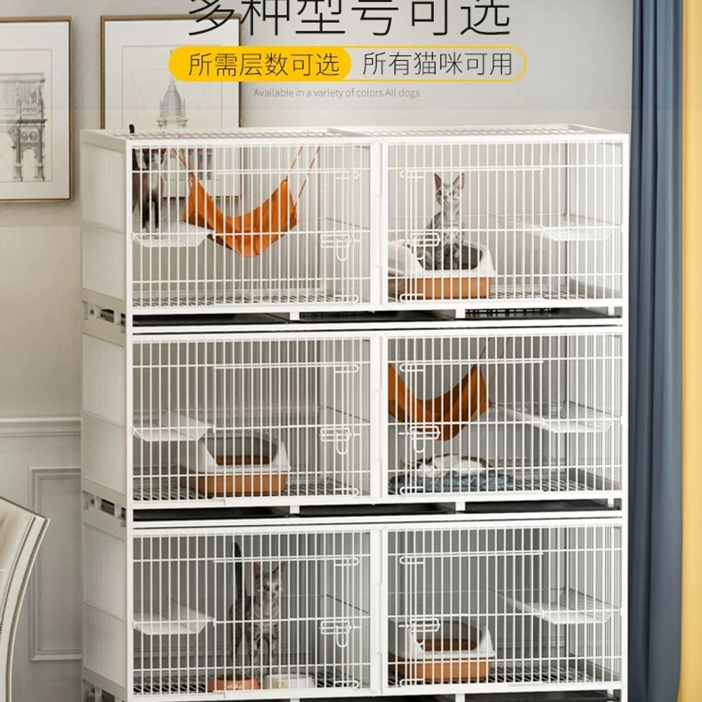 철장 고양이케이지 사육장 화장실 분리 놀이터 격리장 울타리 철망케이지 캣타워 이미지 6