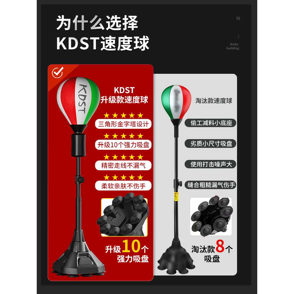 코브라샌드백 권투 스탠딩 대형 수직 전자 밴드 입식 펀치속도볼 펀칭볼 스피드 - 상세 이미지 3