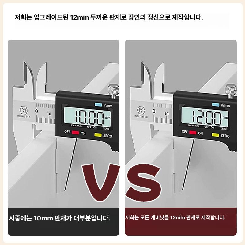 보일러 라디에이터 가리개 난방기구 단열 커버 온풍기 보온 캐비닛 보호 직선형 - 상세 이미지 3