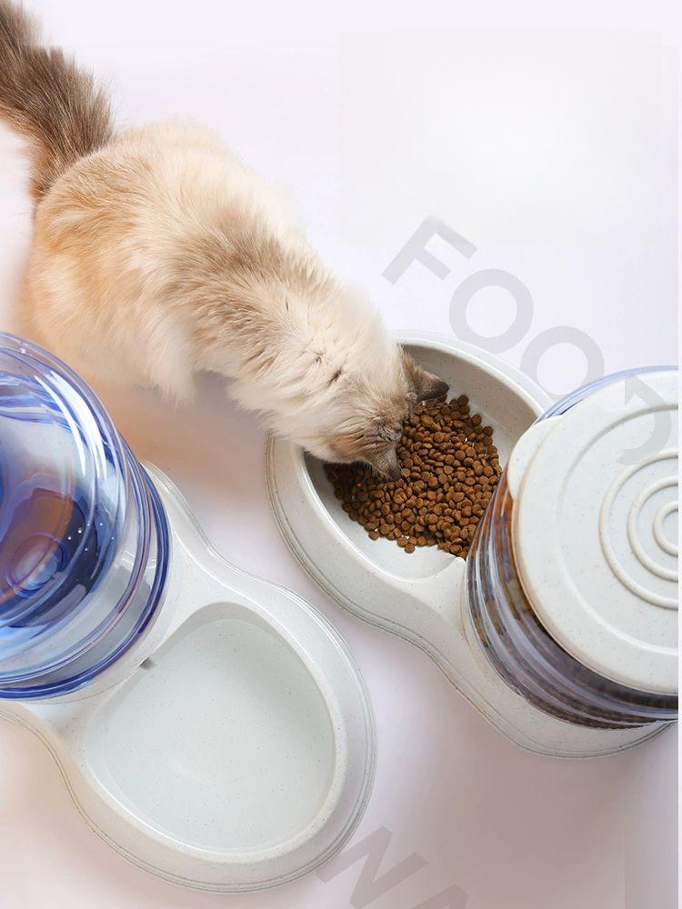 반려동물 자동 급식기 대용량 물그릇 강아지 고양이 사료보관 스마트 먹이통 - 상세 이미지 3