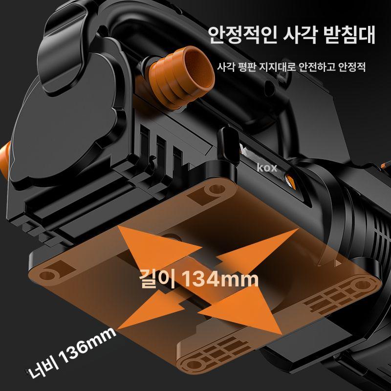 무선 펌프 오일 농업용 주유기 오일펌프 석유 연료 휴대용 디젤 배터리 급유 전동 말통 - 상세 이미지 3