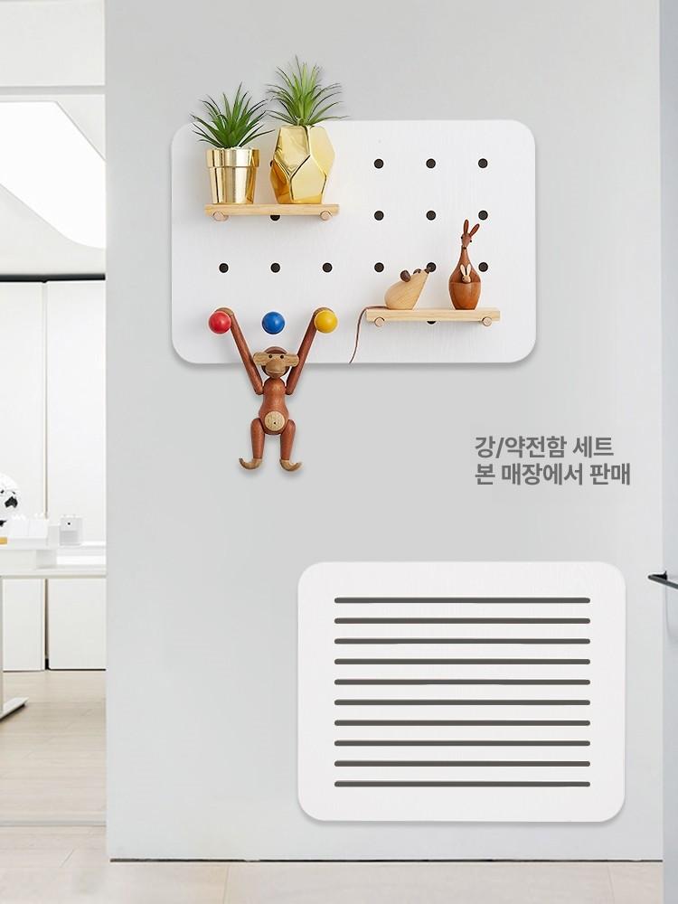 분전함 가리개 깔끔한 스위치 간결형 보일러 거실 인테리어 차단기 배전함 시계 박스 액자 - 상세 이미지 3