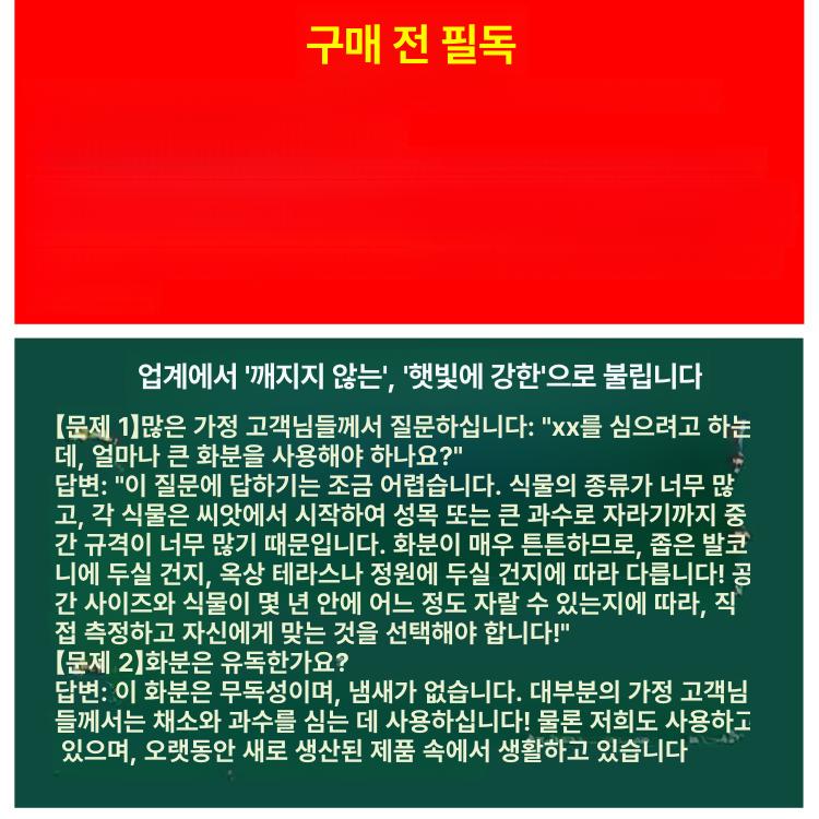 대형 항아리 특대 연꽃분 꾸미기 연못 분재 원형 수생식물 수반 수경 인테리어 가드닝 - 상세 이미지 5