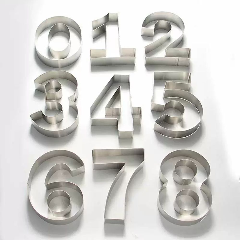 숫자틀 베이킹몰드 생일 쿠키틀 모양 금형 케이크틀 링 케익 숫자몰드 만들기 - 상세 이미지 2