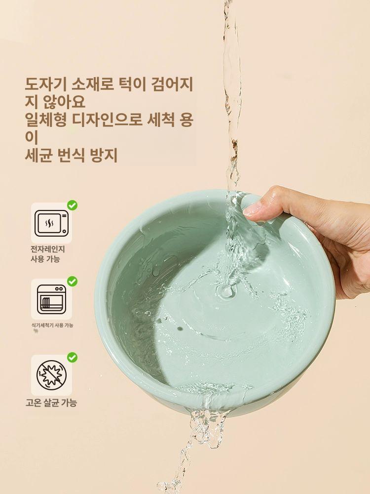 애견 개밥그릇 물그릇 대형견식기 대형견밥그릇 강아지밥그릇 반려견 강아지식기 - 상세 이미지 4