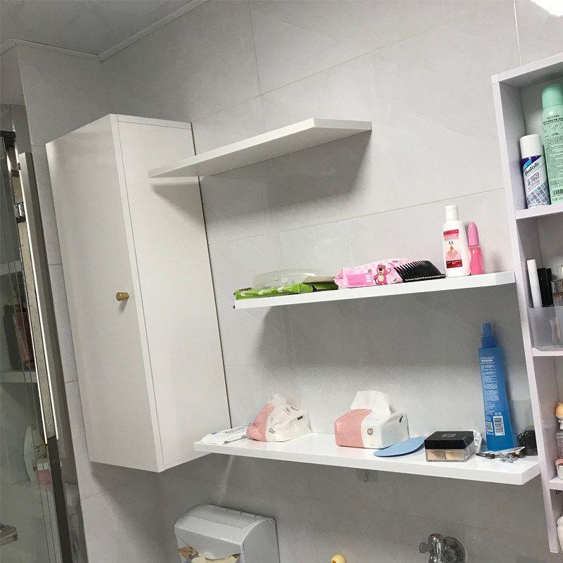 욕실 수건장 상부장 3단 화장실 플랩장 선반 아파트 - 상세 이미지 3