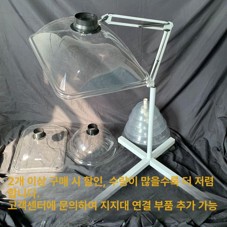 플라스틱 배기팬 투명 대형 산업용 제거 흡입기 환기뚜껑 배출 - 상세 이미지 4