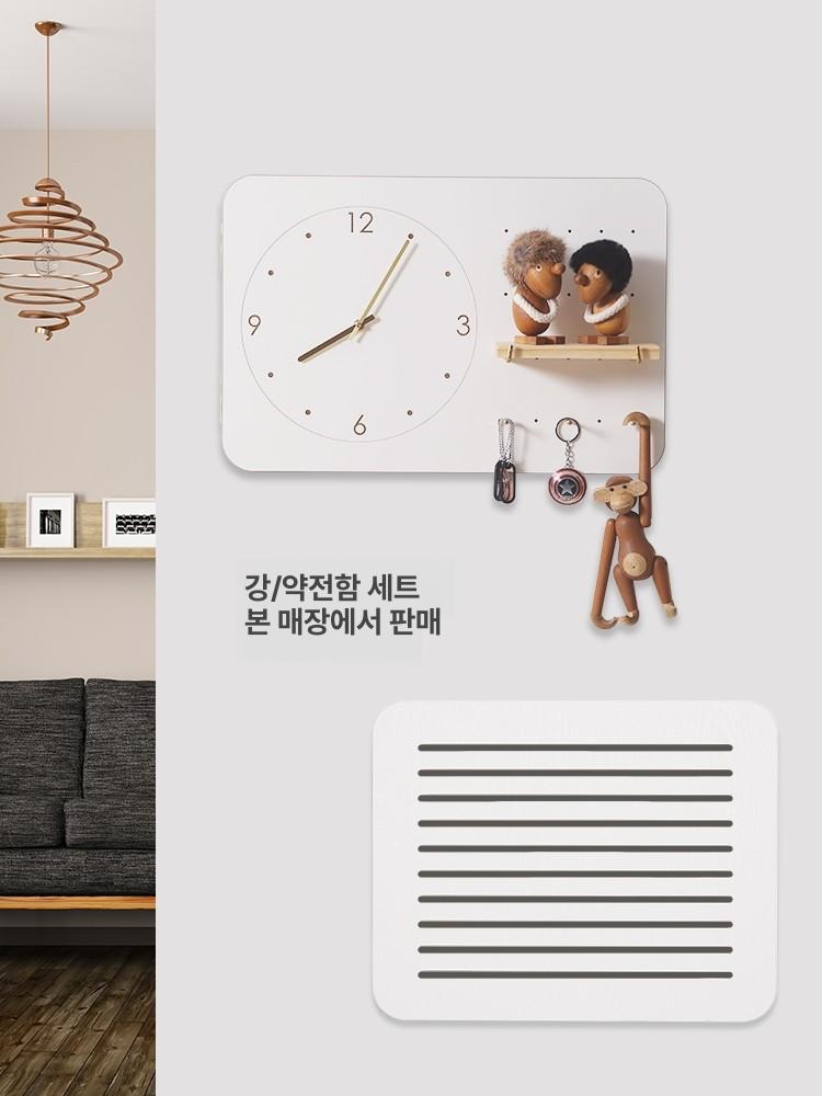 분전함 가리개 깔끔한 스위치 간결형 보일러 거실 인테리어 차단기 배전함 시계 박스 액자 - 상세 이미지 4