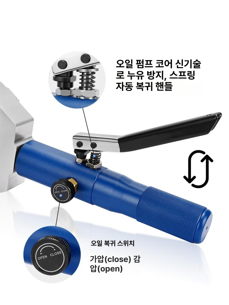 자동차 에어컨 수리 냉매 충전 압착 도구 유압식 배관 연결 벤더 전기 압력 - 상세 이미지 5