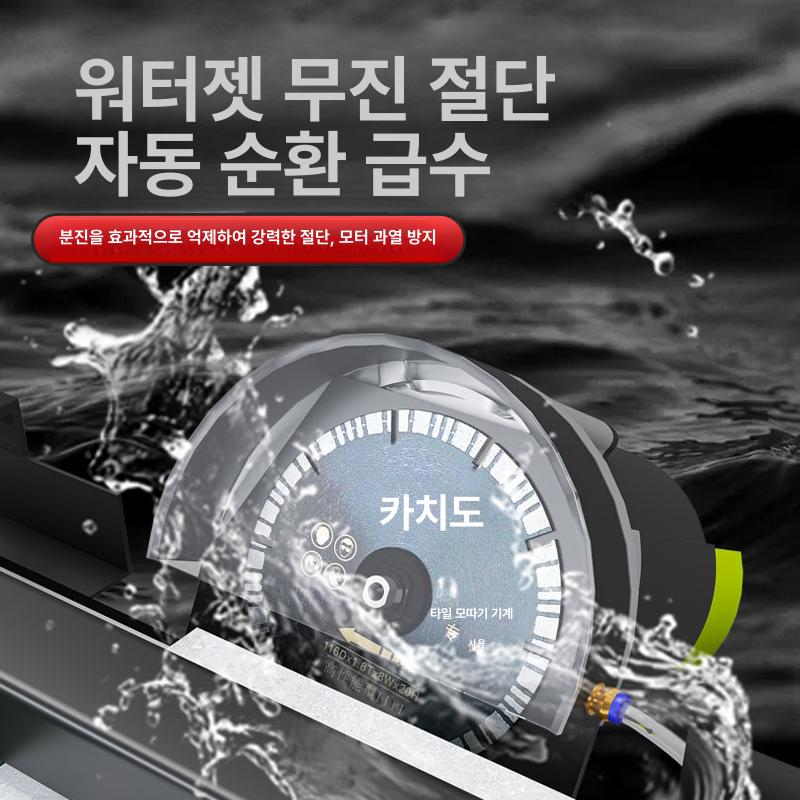 슬라이딩 모서리 커팅 자동타일절단기 산업용 자동기계 직선 컷팅 고정밀 엣지 - 상세 이미지 3