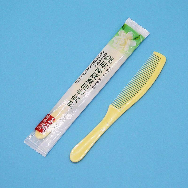 일회용 머리빗 휴대용 업소용 부드러운 헤어케어 여행용 미용실 어메니티 호텔 - 상세 이미지 2