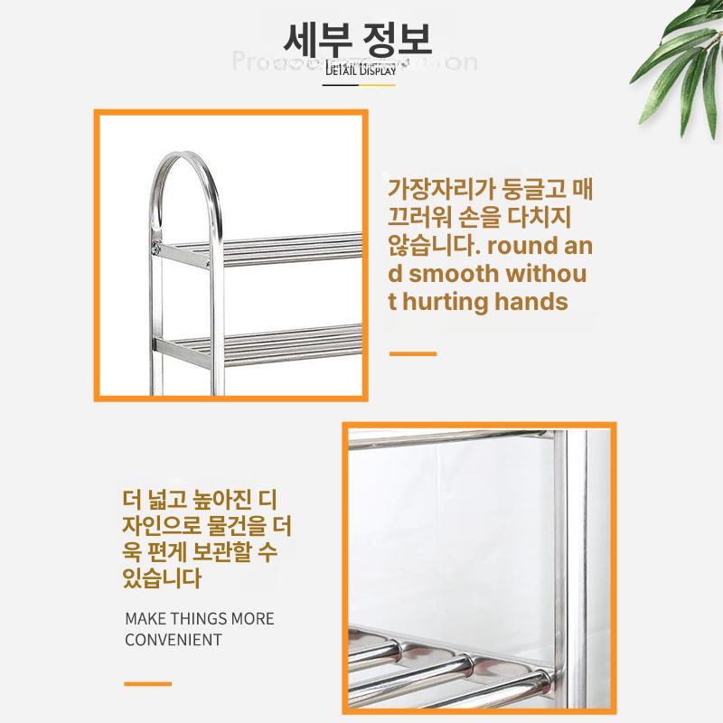 스테인리스 신발장 야외 업소용 복도 학원 선반 보관함 다용도 수납장 작업장 작업화 - 상세 이미지 3