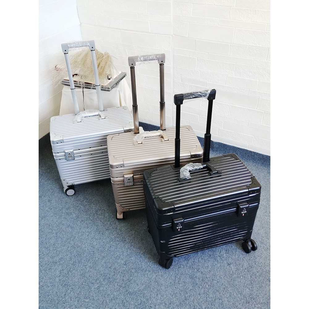파일럿 미니 16인치 공항 천캐리어 카메라 기내용 위로열리는 여행가방 기내반입 - 상세 이미지 4