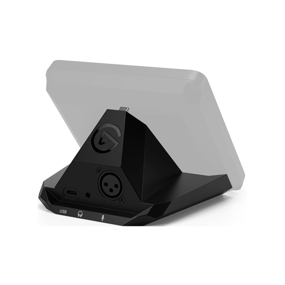스트림 덱 +, 80dB 게인, 팬텀 파워, 클립가드, 온보드 이펙트, USB-C를 위한 Elgato XLR 도크 MK.2 u2013 오디오 인터페이스 액세서리, 모든 마이크와 - 상품 이미지