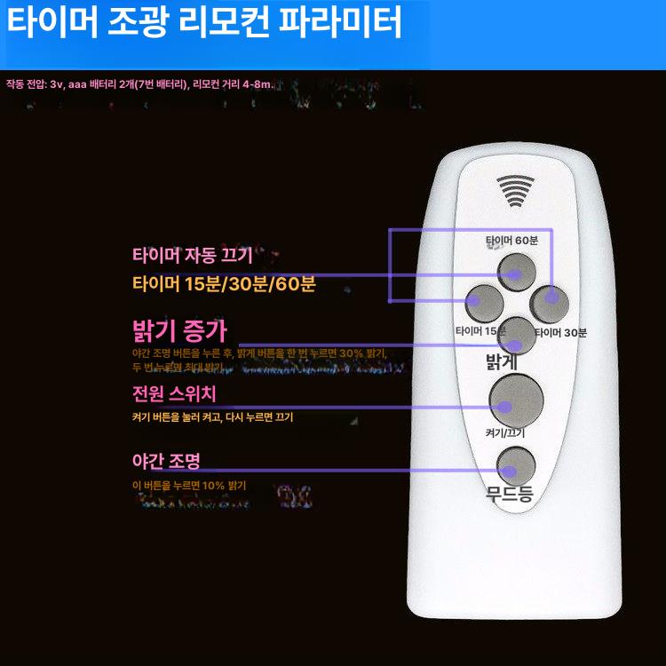 콘센트 전구 램프 무드등 조명 소켓 수유등 분위기 미니 벽 침실 - 상세 이미지 4