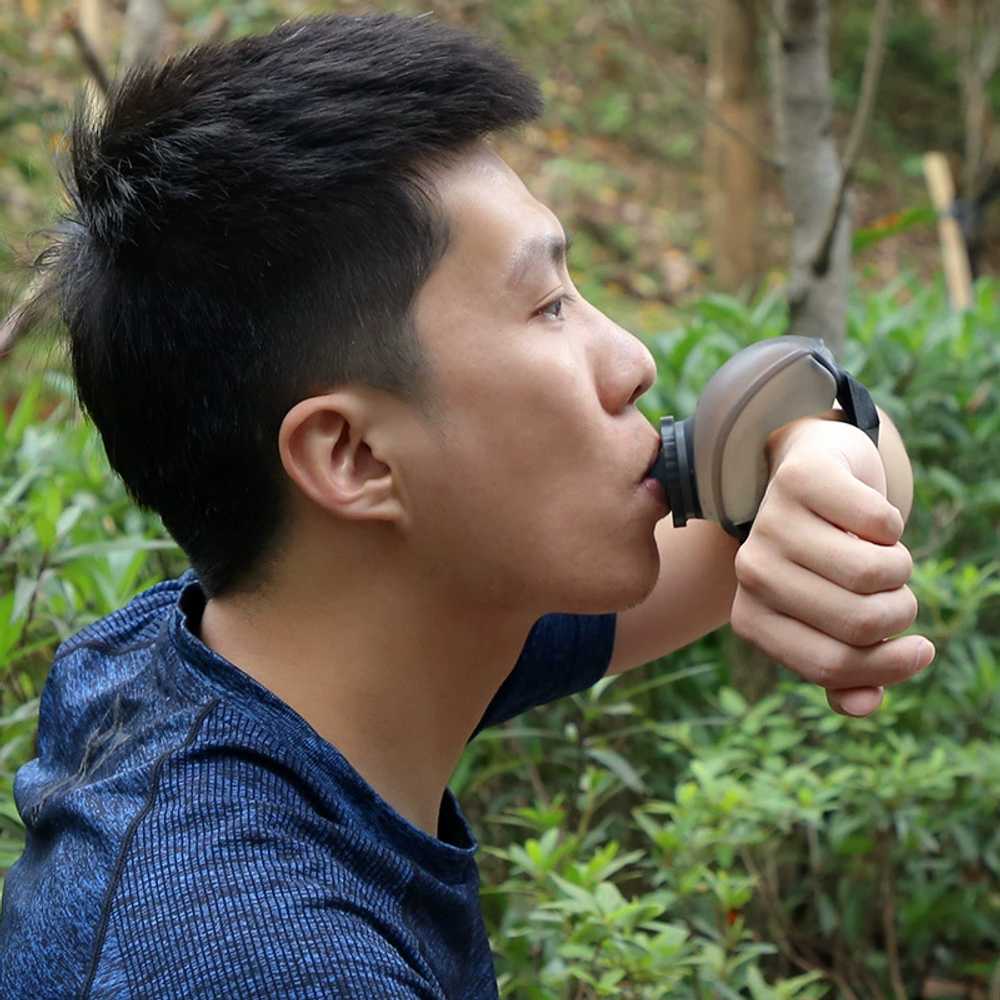 손목 텀블러 물병 투명 스트랩 달리기 사이클링 물통줄 상품선택 물통끈 둥근 컵 고리 - 상세 이미지 4