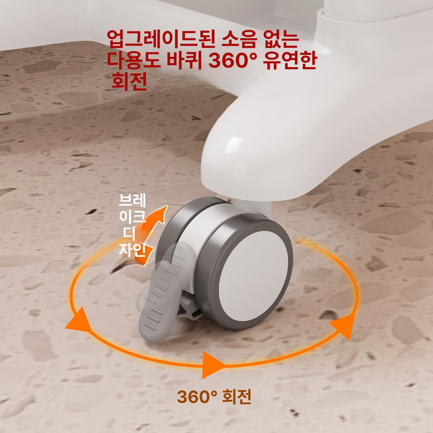 가위 츄레이 미용 받침대 셋트다이 보관함 헤어샵 선반 커트 블랙 파마 염색약 가위정리대 - 상세 이미지 4