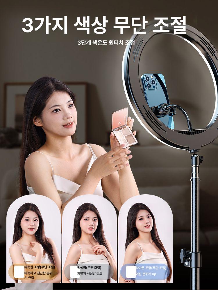 접이식 촬영조명 촬영용 삼각대 조명스탠드 라이트스탠드 지속광 라이브 영상촬영 - 상세 이미지 2