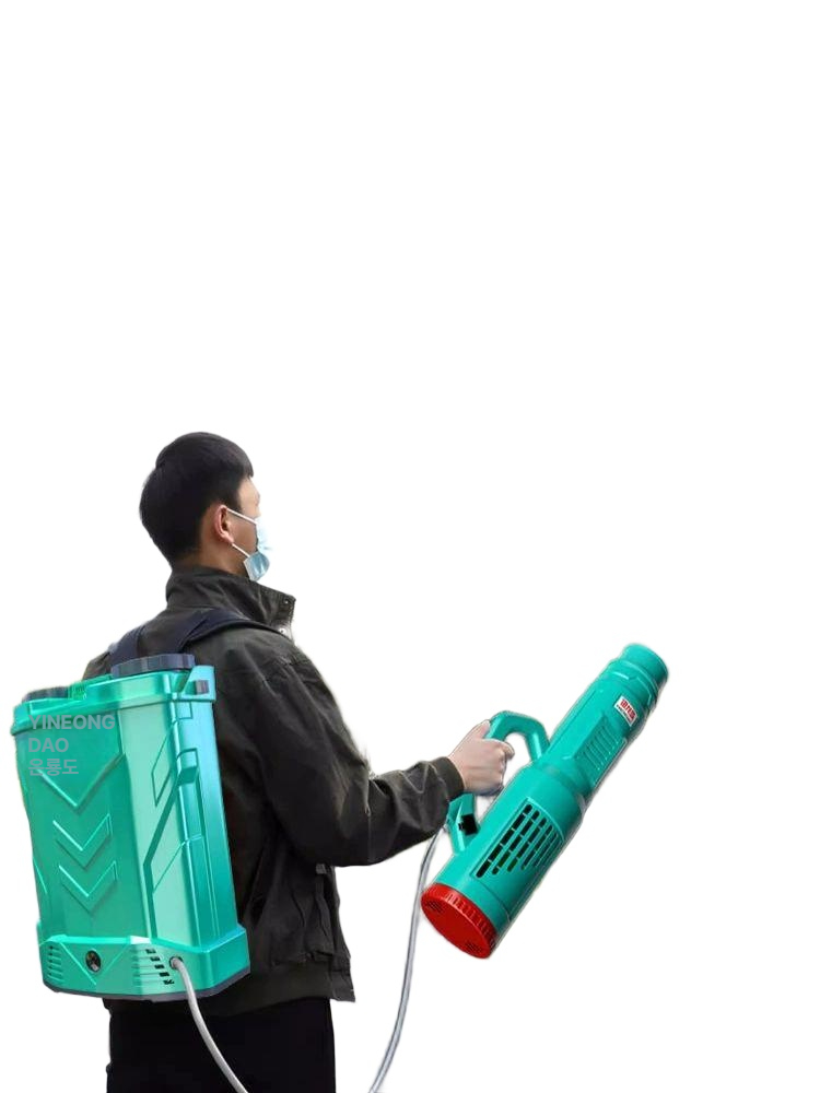 농약 분무기 충전식 살포기 자동 전동 농약살포기 원예 리튬배터리 방역소독 소형 배낭형 - 상품 이미지