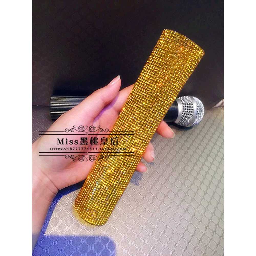 커버 컬러 웨딩 녹음 노래방용 가수 꾸미기 표준 가능 마이크카바 위생 일회용 겸용 - 상세 이미지 5