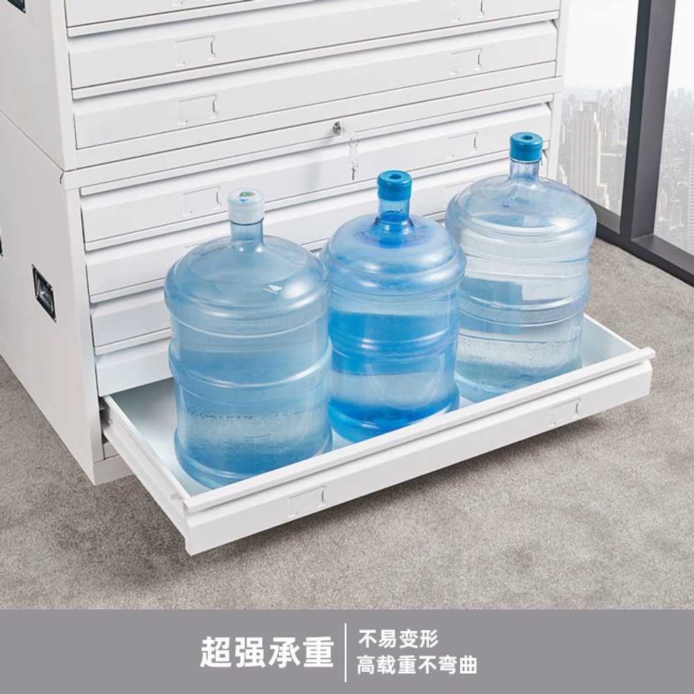 도면 보관함 스틸 A3 서류함 설계도 캐비넷 지류함정리 수납함 정리함 정리대 파일함 - 상세 이미지 2
