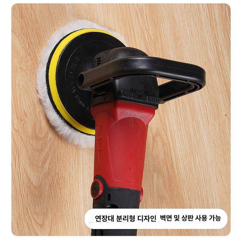 업소용 바닥청소기 대리석 복도 브러시 카페트 바닥광택기 공장 보행식 브러쉬 샌딩기 - 상세 이미지 3