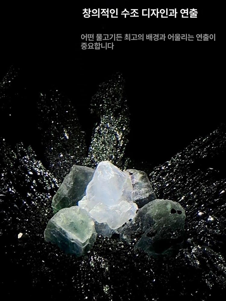 수족관 어항꾸미기자갈 천연석 인테리어 원석 각종크기 바닥재 꾸미기 수족관장식 어항 돌 - 상세 이미지 5