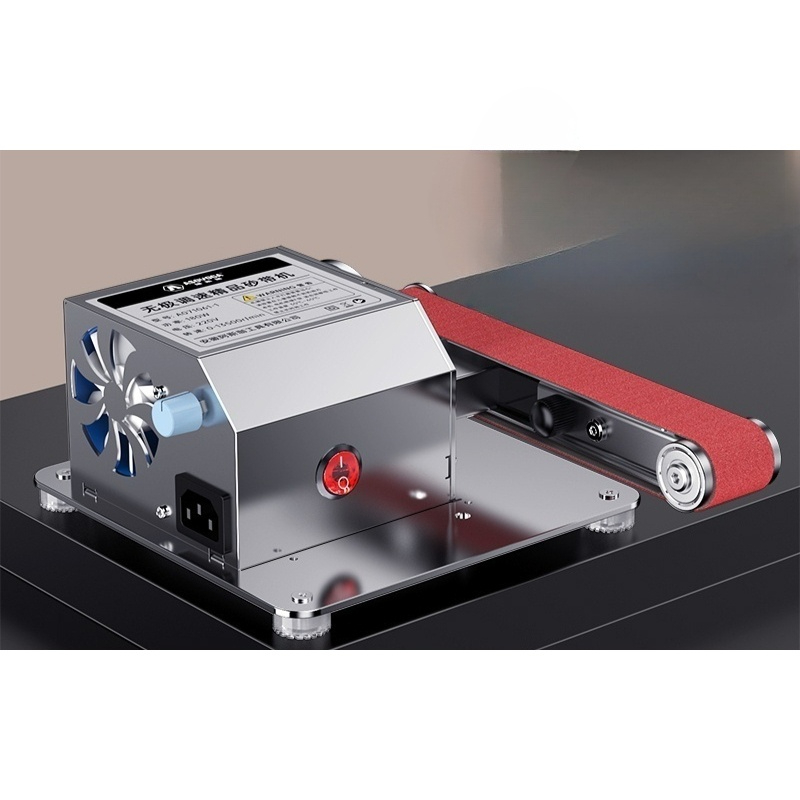 샌딩기 연삭기 벨트샌딩기 연마 속도 냉각 페파 가정용 밸트 전동 머신 고정속도 탁상용 - 상품 이미지