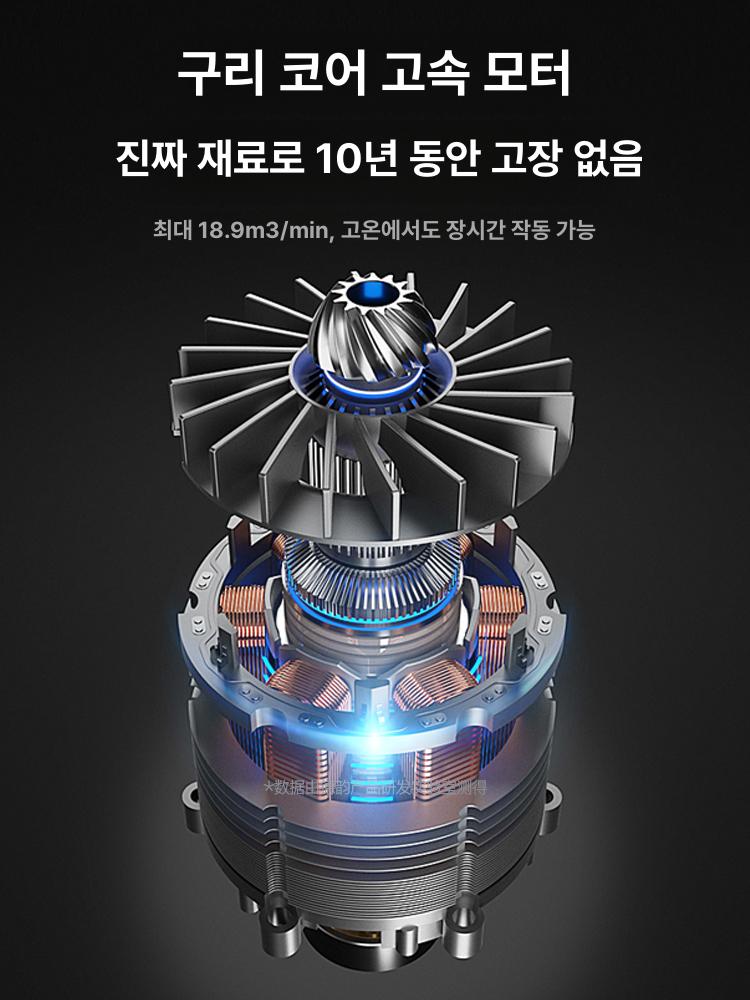 전동 대포송풍기 강력 제설기 대포 강력한 낙엽청소기 먼지 청소 산업용 낙엽 무선 엔진 - 상세 이미지 2