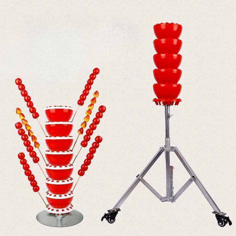 탕후루 거치대 랙 과일 스탠드 디스플레이 케이크 꼬치꽂이 꼬지 사이즈 막대사탕 - 상품 이미지