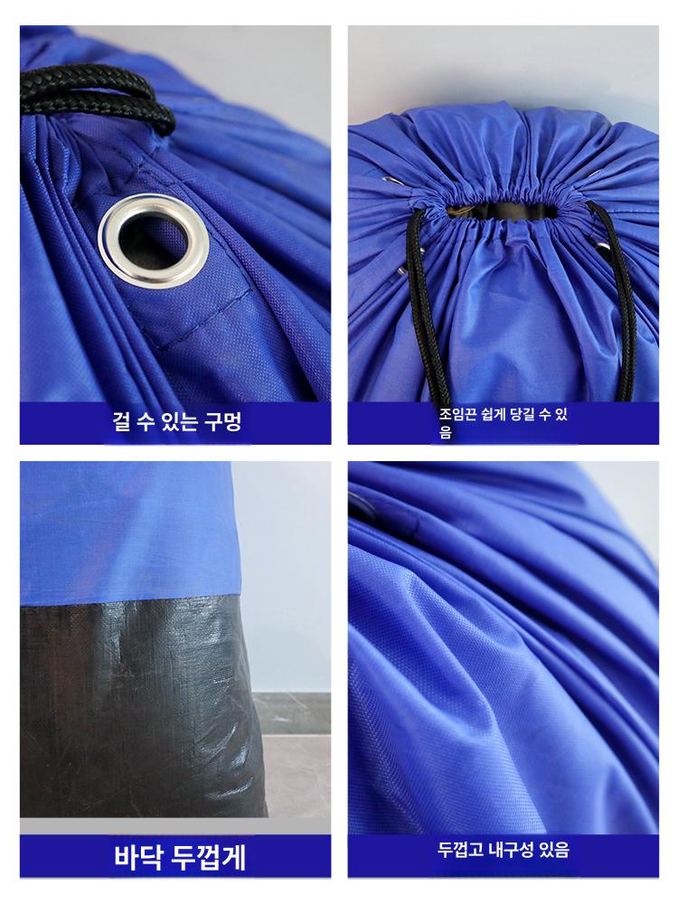 톤백 마대자루 쓰레기 폐기물 폐기물자루 공사장 포장 낙엽 대용량 푸대 포대 포대자루 - 상세 이미지 4