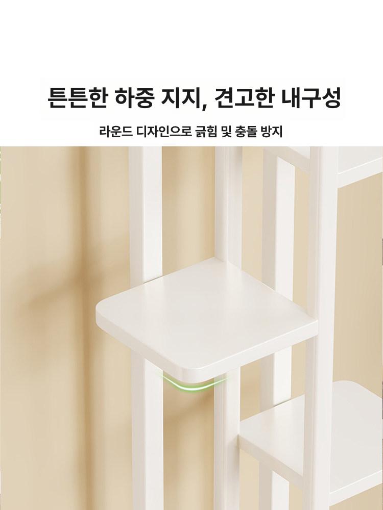 철제 화분 정리대 화초 랙 진열대 실내 선반 받침대 걸이대 식물선반 화분받침대 난간 - 상세 이미지 3
