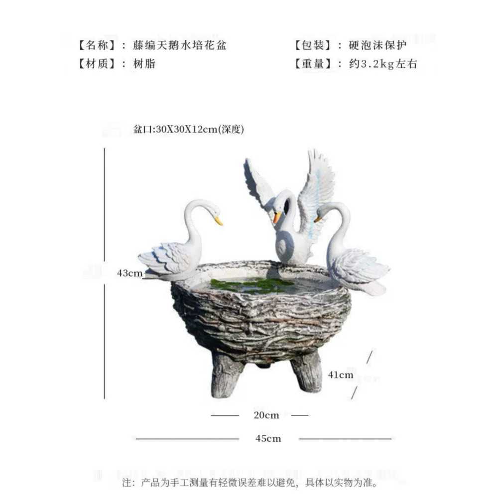 홈가드닝 정원 인테리어 식물 분수 텃밭 매쉬포트 상추 흙없는 수경재배화분 원형 - 상세 이미지 5