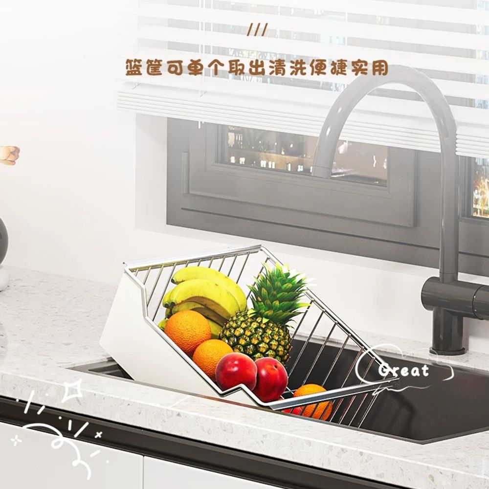 거실 회전수납장 휠 서랍형 멀티 캐비닛 인테리어 이동식수납장 높이 롤링 북유럽 - 상세 이미지 3