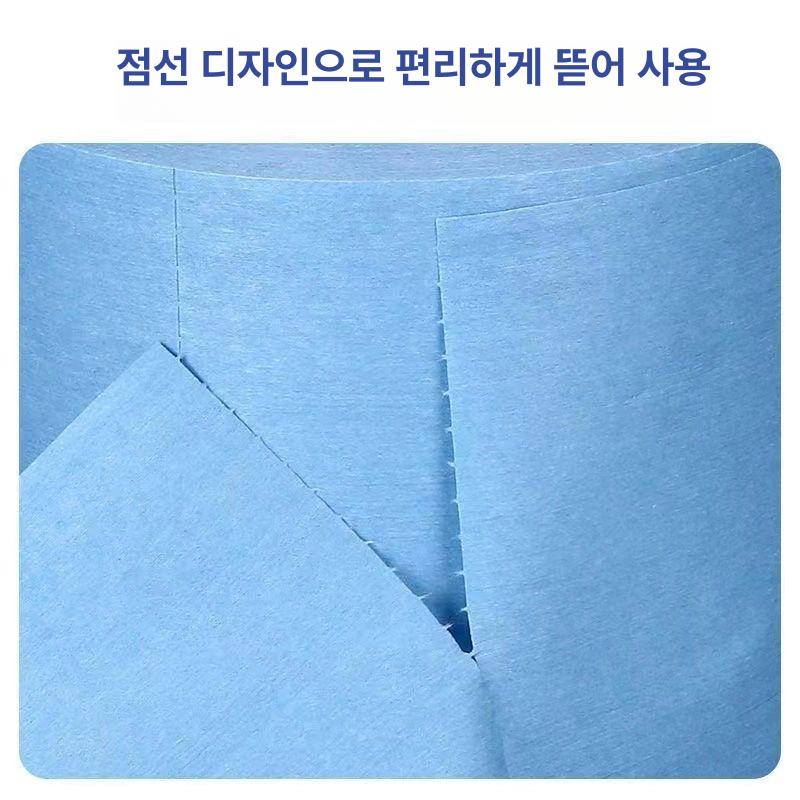오일흡수 페이퍼 산업용 와이퍼 롤타입 폐유 종이보루 흡착지 종이타올 청소용 - 상세 이미지 3