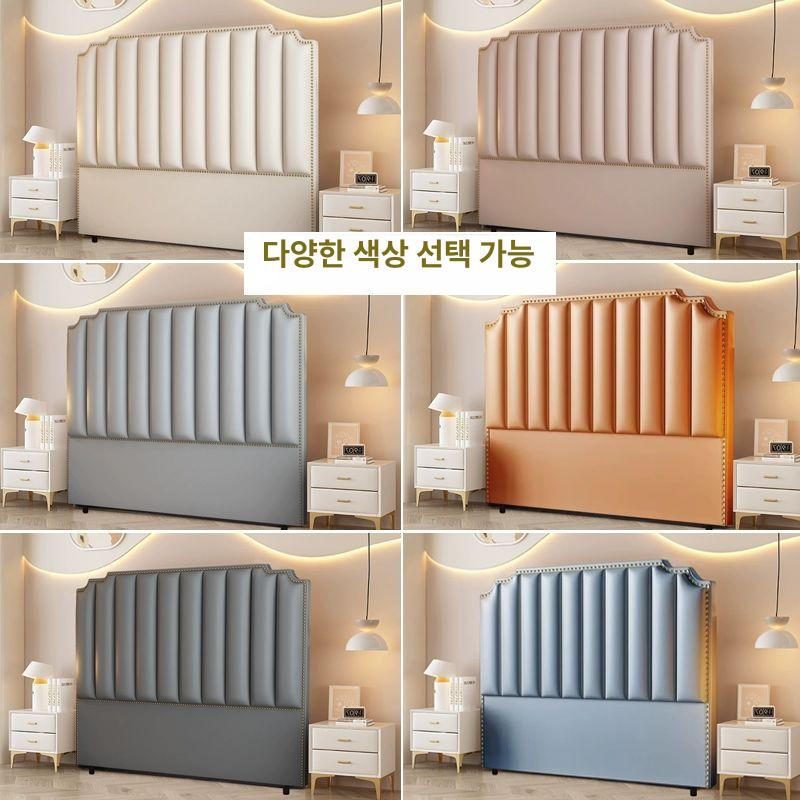 호텔식 보드 헤드 침대 쿠션 침대머리 퀸사이즈 등받이 마스터 - 상세 이미지 2