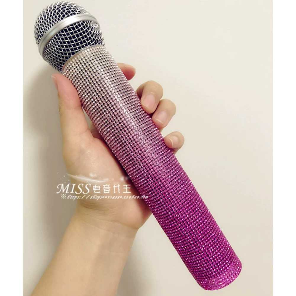 커버 컬러 웨딩 녹음 노래방용 가수 꾸미기 표준 가능 마이크카바 위생 일회용 겸용 - 상세 이미지 3