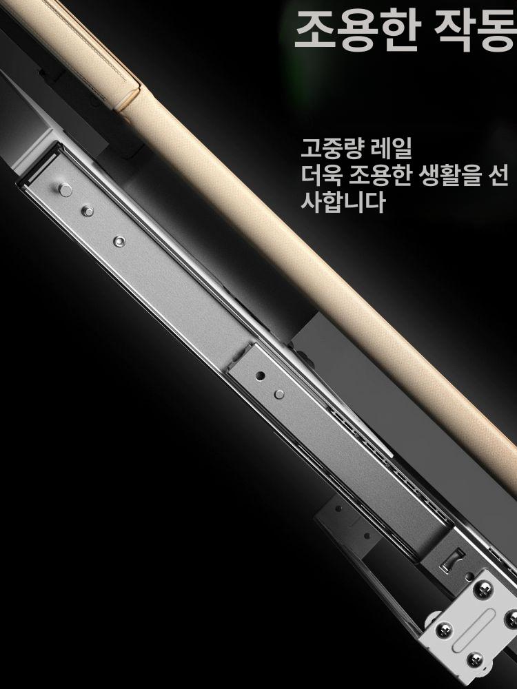 접이식 빌트인다리미판 가정용 수납형 수납 다림판 내장형 다림질 옷장 보드 다리미대 회전 - 상세 이미지 3