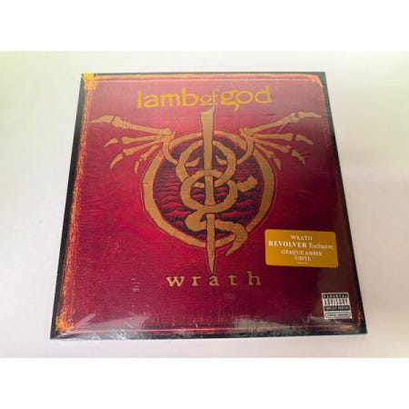 [해외](수입 LP) Lamb Of God WRATH LP RECORD OPAQUE AMBER COLOR VINYL LIMITED 500 NEW SEALED